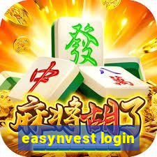 easynvest login